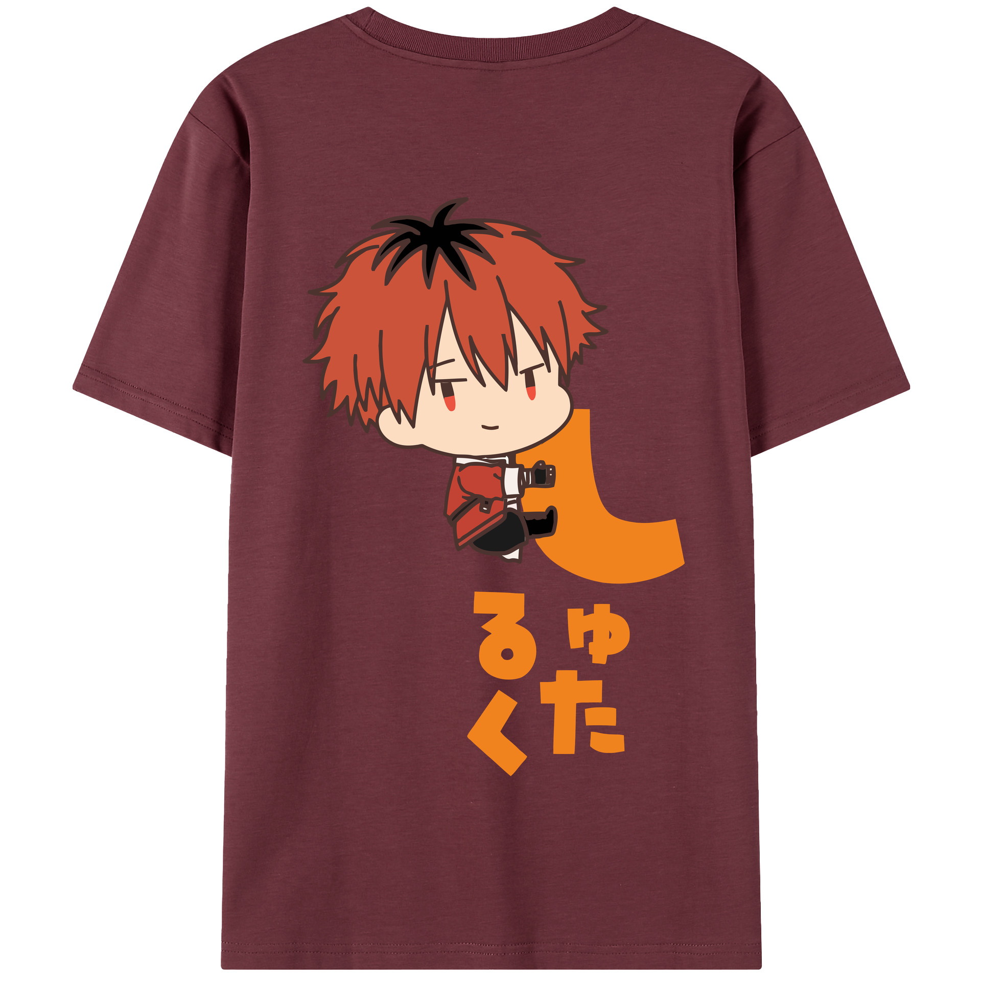 （画像用） 葬送のフリーレン Frieren 綿100％半袖Tシャツ（背面プリント）